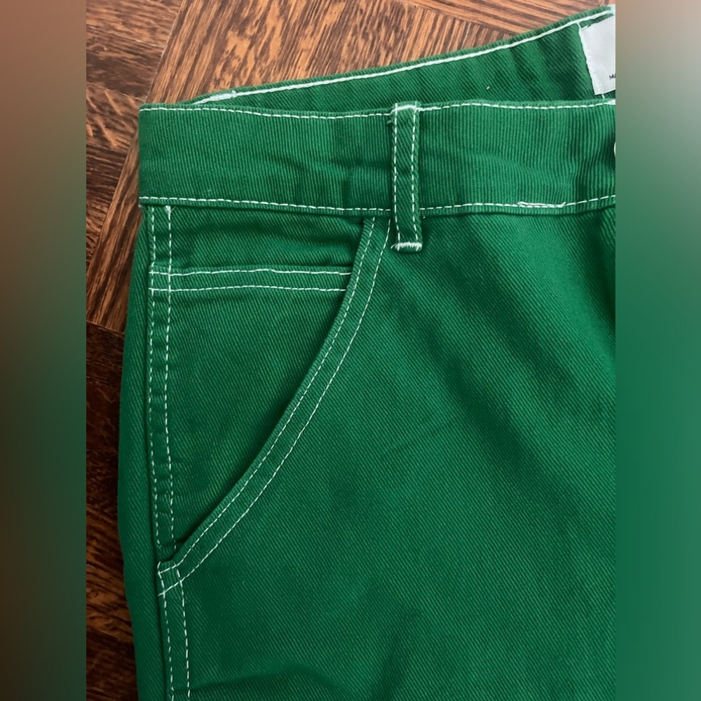 urban planet green cargo pants size small NWT - Picture 4 of 5